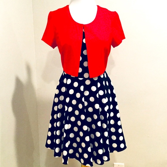 Moma Polka Dot Dress - Picture 1 of 6